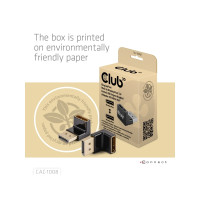 Produktbild för Club 3D - DisplayPort-adapter - DisplayPort till DisplayPort