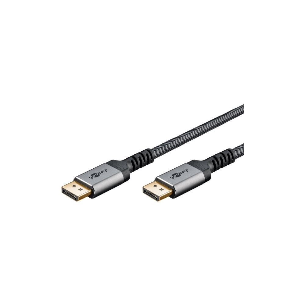 Produktbild för Goobay 65267, 5 m, DisplayPort, DisplayPort, Hankoppling, Ha...