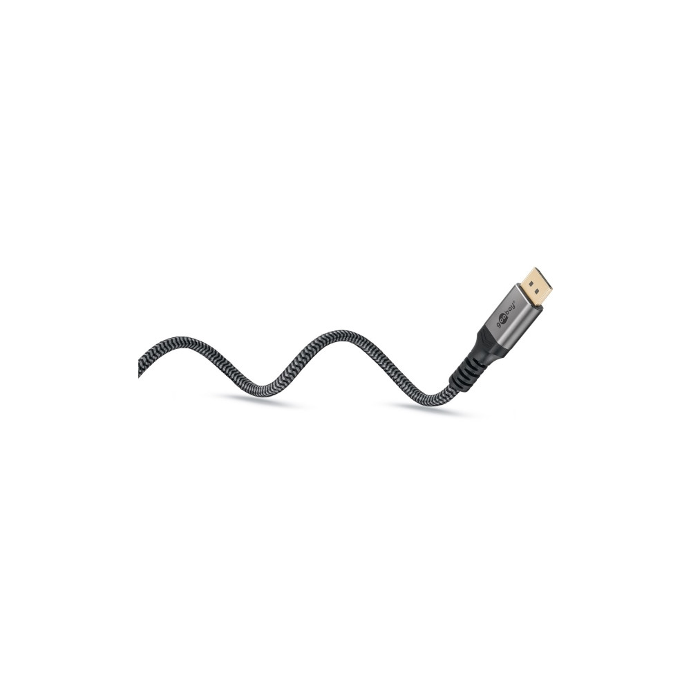 Produktbild för Goobay 65267, 5 m, DisplayPort, DisplayPort, Hankoppling, Ha...