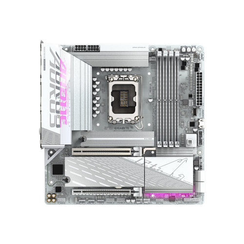 Gigabyte Technology AORUS B860M ELITE WIFI6E ICE - moderkort - micro ATX - LGA1851-uttag - AMD B850