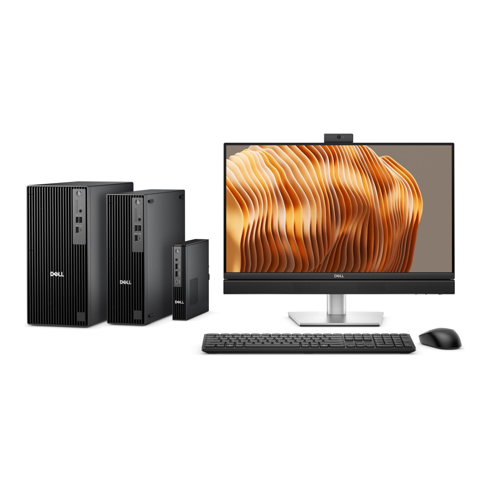 Produktbild för Dell Pro Slim Plus QBS1250 - slim skrivbord - AI PC - Core Ultra 7 265 2.4 GHz - 32 GB - SSD 512 GB