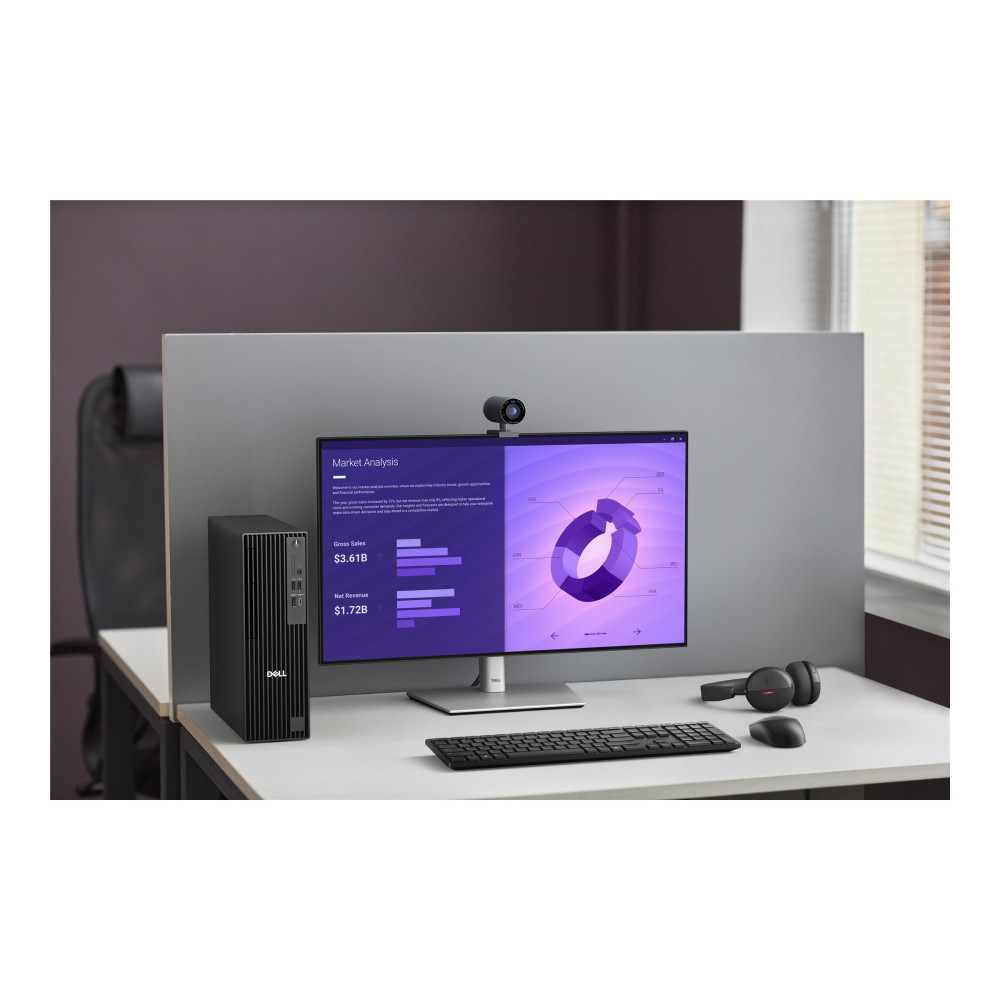 Produktbild för Dell Pro Slim Plus QBS1250 - slim skrivbord - AI PC - Core Ultra 7 265 2.4 GHz - 32 GB - SSD 512 GB