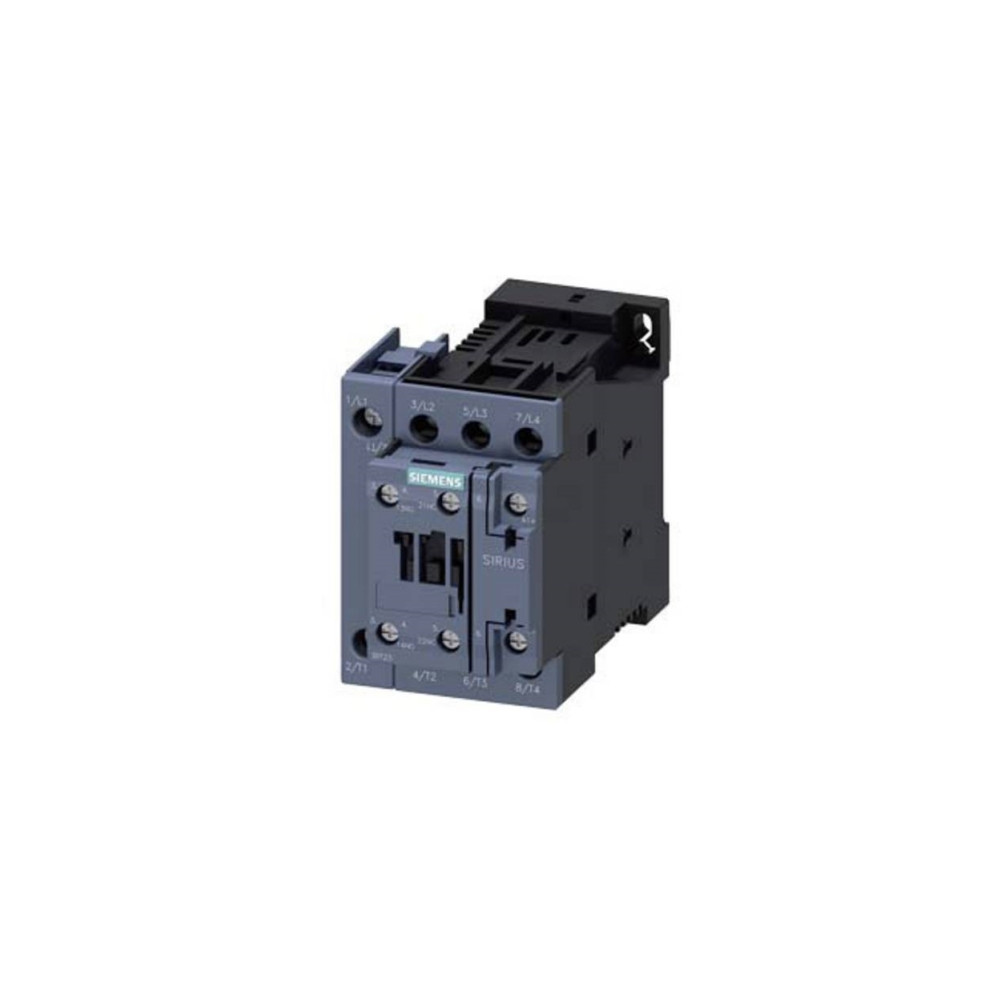 Produktbild för Siemens kontaktor, AC-1, 35 A/400 V/40 °C, S0, 4-polig, 110...