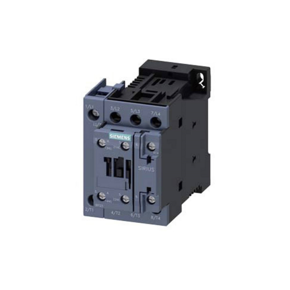 Produktbild för Siemens kontaktor, AC-1, 35 A/400 V/40 °C, S0, 4-polig, 110...
