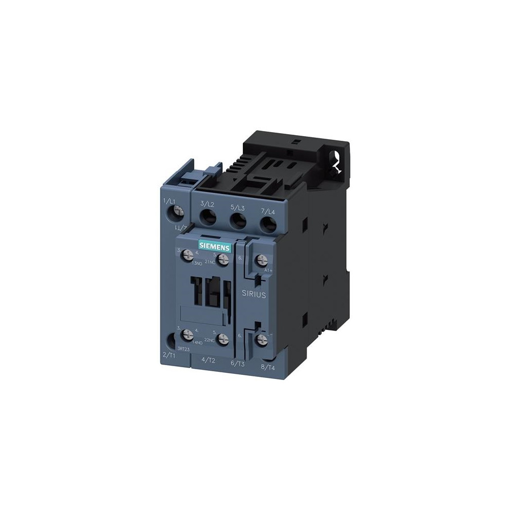 Produktbild för Siemens kontaktor, AC-1, 35 A/400 V/40 °C, S0, 4-polig, 110...