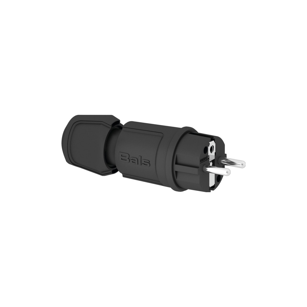 Produktbild för BALS Slagtålig kontakt schuko 16A 250V IP44, med Multi-Grip,...