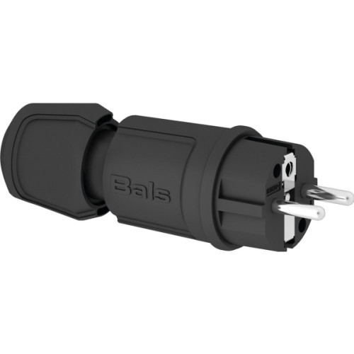 BALS BALS Slagtålig kontakt schuko 16A 250V IP44, med Multi-Grip,...