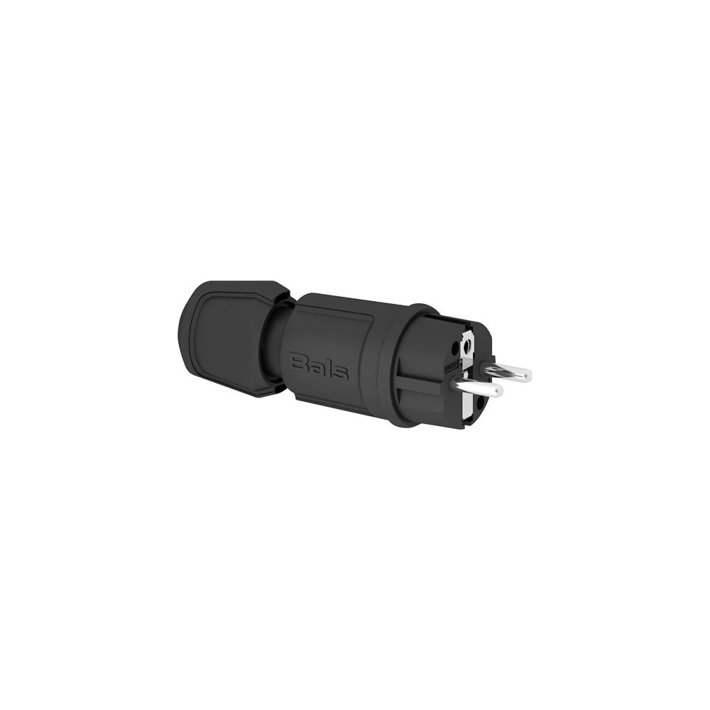 Produktbild för BALS Slagtålig kontakt schuko 16A 250V IP44, med Multi-Grip,...
