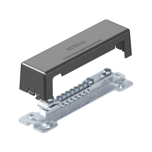 OBO Bettermann Bettermann potentialutjämningsskena 7x25mm2 + 1x10mm + 1x fl...