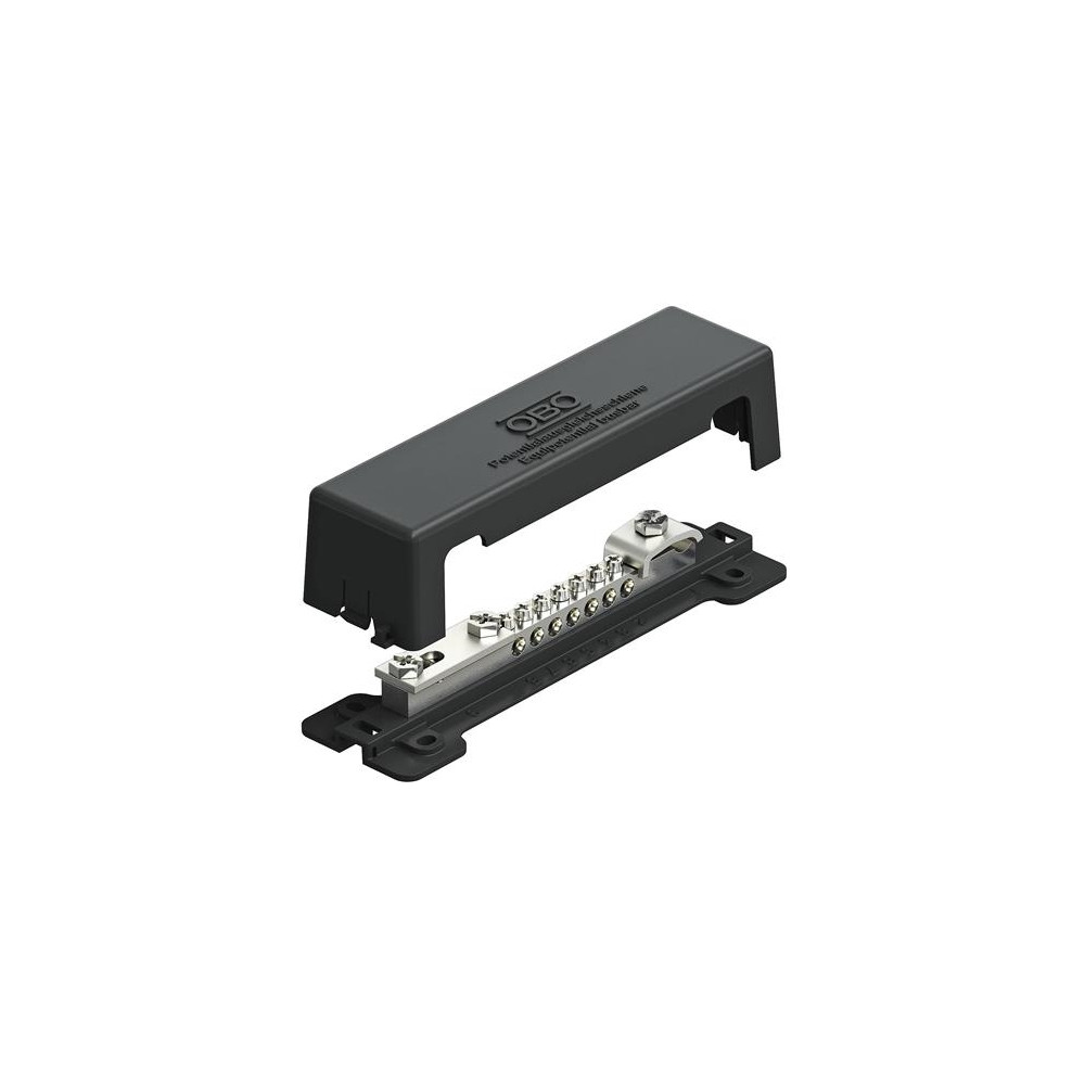 Produktbild för Bettermann potentialutjämningsskena 7x25mm2 + 1x10mm + 1x fl...