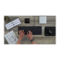 Produktbild för CHERRY STREAM KEYBOARD - tangentbord - belgisk - svart Inmatningsenhet