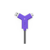 Produktbild för Logitech - USB-kabel - USB typ A till USB-C