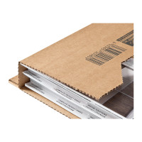 Produktbild för ColomPac CP 020 B5 - brevlåda - 32.8 cm x 20 cm x 10 cm - brun - paket med 20