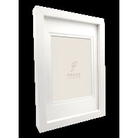 Produktbild för Focus Dahlia White 40x60/PP 30x45
