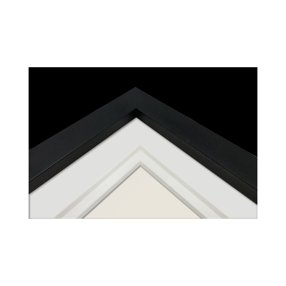 Produktbild för Focus Dahlia UV Glass Black 30x40/PP 20x30