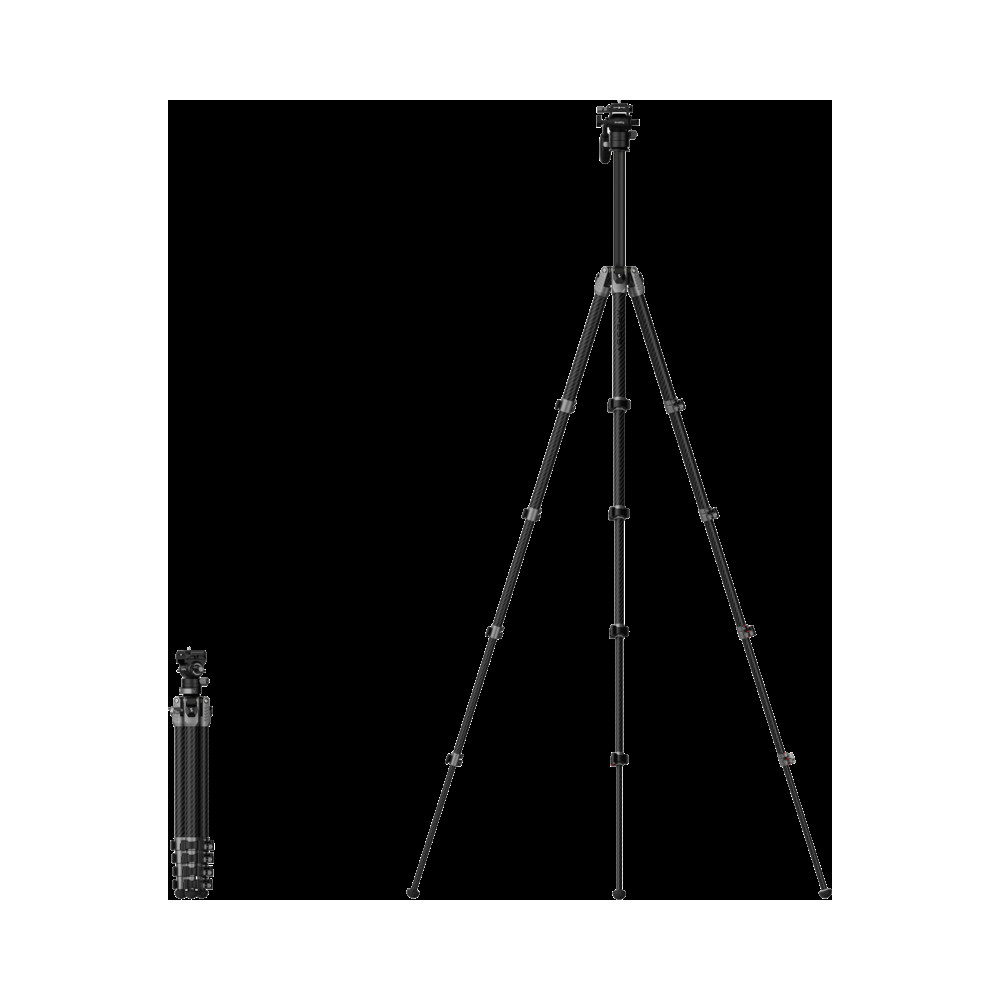 Produktbild för SmallRig 5477 Portable Video Carbon Fiber Tripod AP255Pro