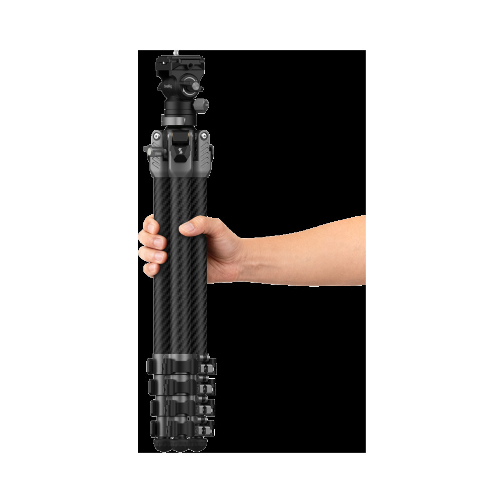 Produktbild för SmallRig 5477 Portable Video Carbon Fiber Tripod AP255Pro