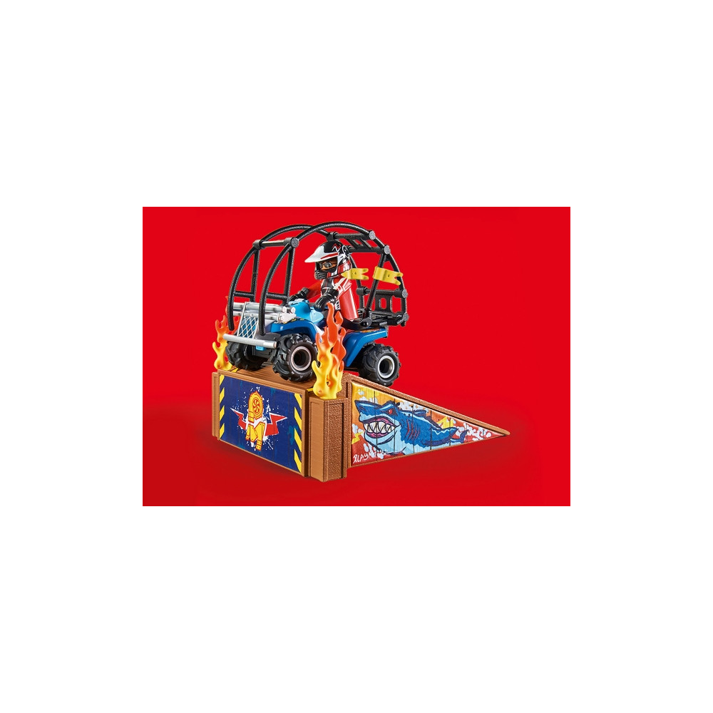 Produktbild för Playmobil Stuntshow 70820, Bil och racing, 4 År, Multifärg,...