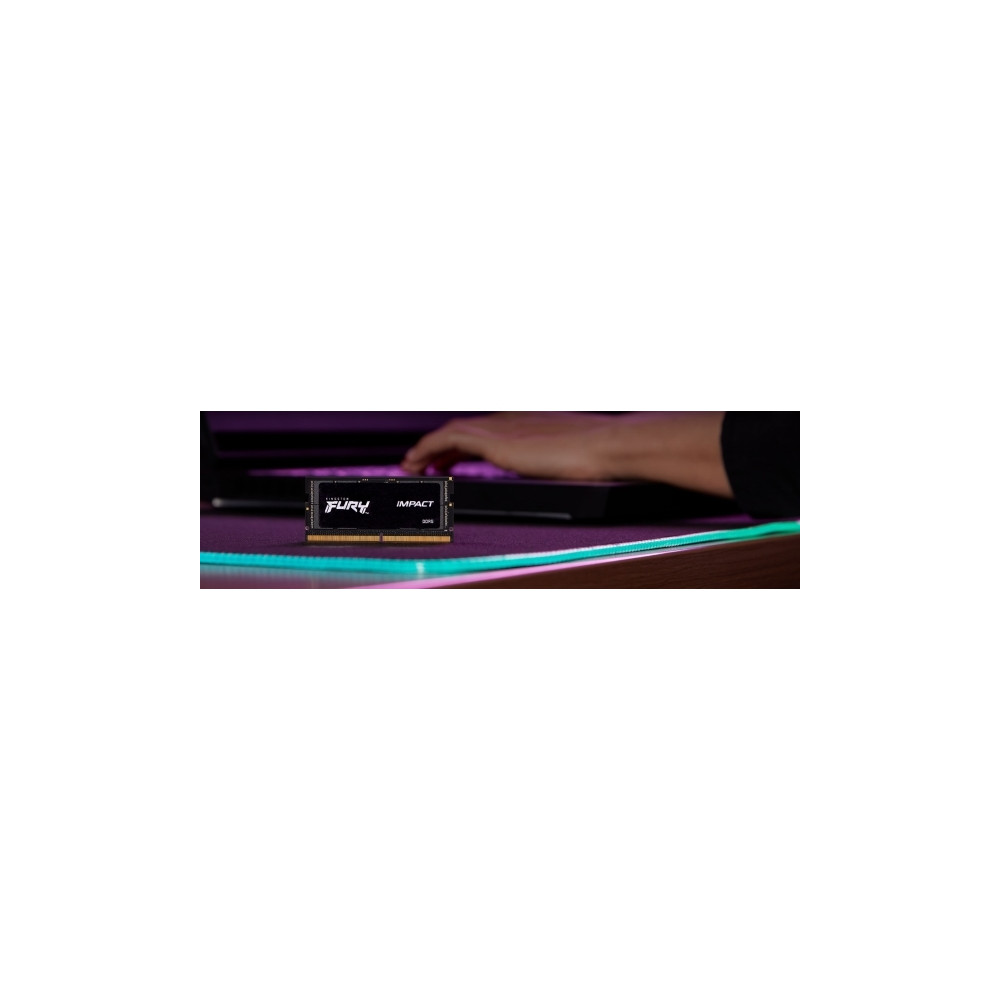 Produktbild för Kingston FURY Impact - DDR5 - modul - 16 GB - SO DIMM 262-pin / PC5-44800 - ej buffrad