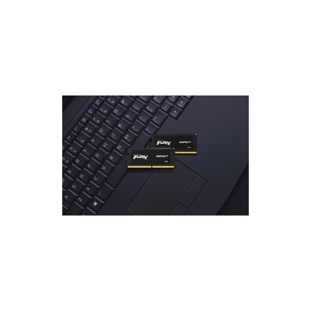Produktbild för Kingston FURY Impact - DDR5 - modul - 16 GB - SO DIMM 262-pin / PC5-44800 - ej buffrad