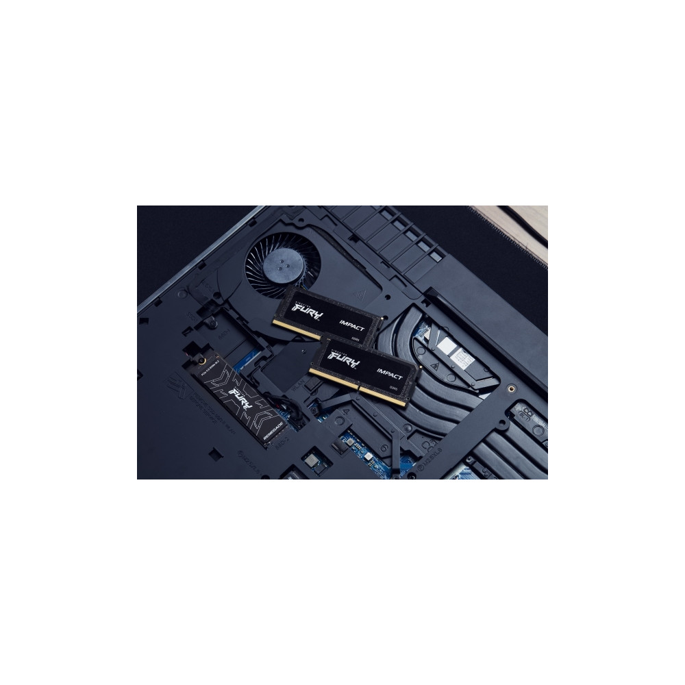 Produktbild för Kingston FURY Impact - DDR5 - modul - 16 GB - SO DIMM 262-pin / PC5-44800 - ej buffrad