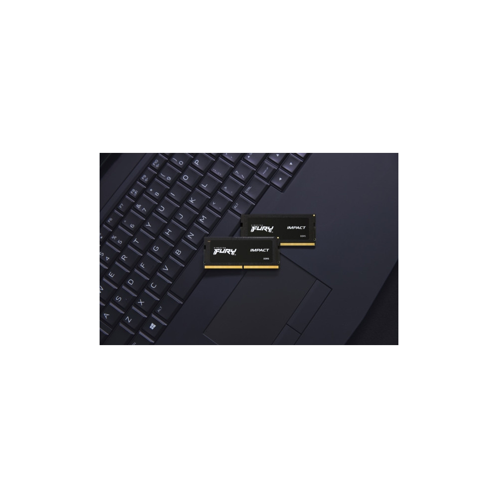 Produktbild för Kingston FURY Impact - DDR5 - modul - 16 GB - SO DIMM 262-pin / PC5-44800 - ej buffrad