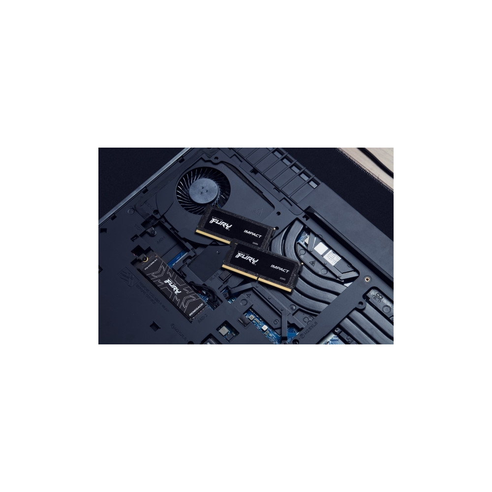 Produktbild för Kingston FURY Impact - DDR5 - modul - 16 GB - SO DIMM 262-pin / PC5-44800 - ej buffrad
