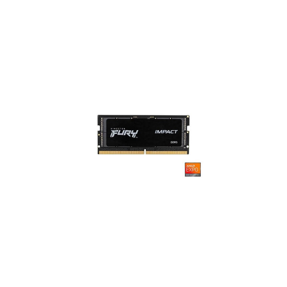 Produktbild för Kingston FURY Impact - DDR5 - modul - 16 GB - SO DIMM 262-pin / PC5-44800 - ej buffrad