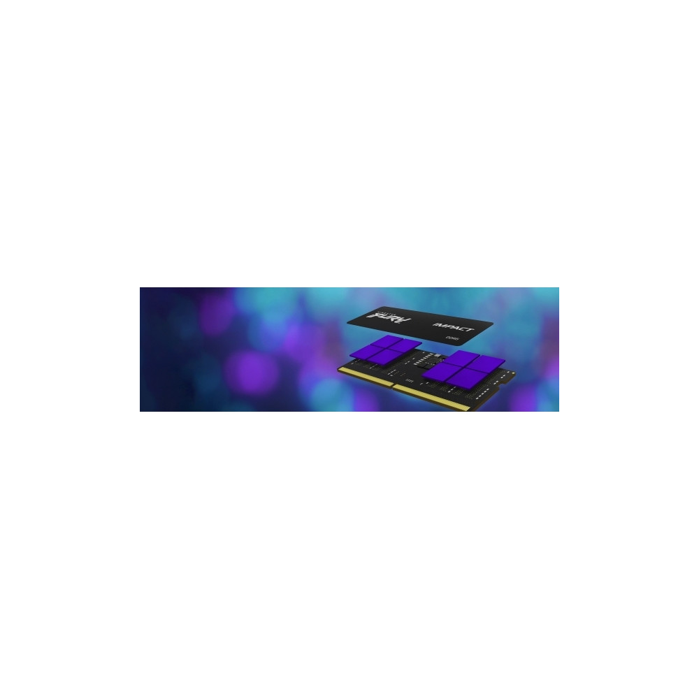 Produktbild för Kingston FURY Impact - DDR5 - modul - 16 GB - SO DIMM 262-pin / PC5-44800 - ej buffrad