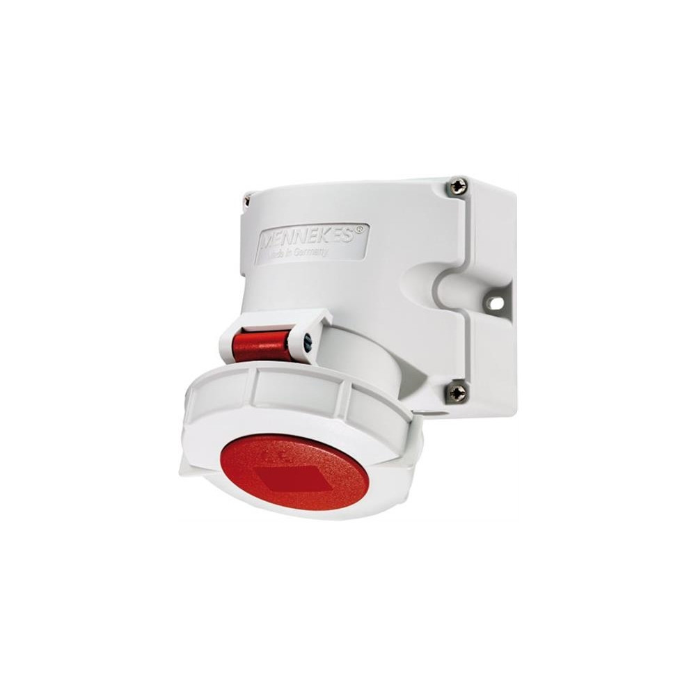 Produktbild för MENNEKES 9142, Röd, Vit, IP67, 400 V, 16 A, 50