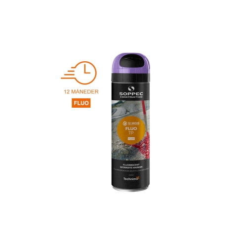 dva SOPPEC märkspray TP FLUO 500 ml. LILA