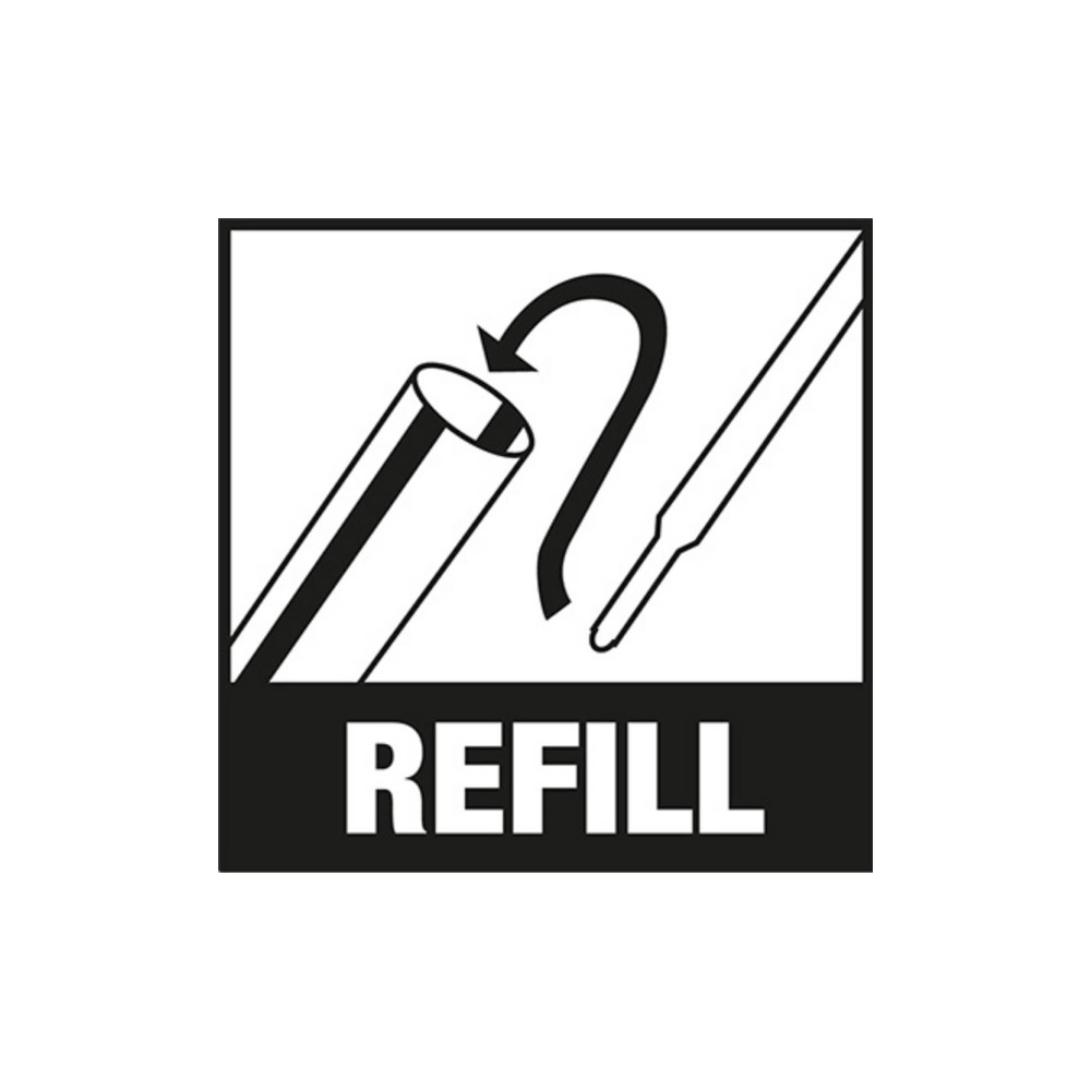 Produktbild för Rollerpenna Pilot FriXion Clicker RT, refillbar, 0,7 mm, blå...