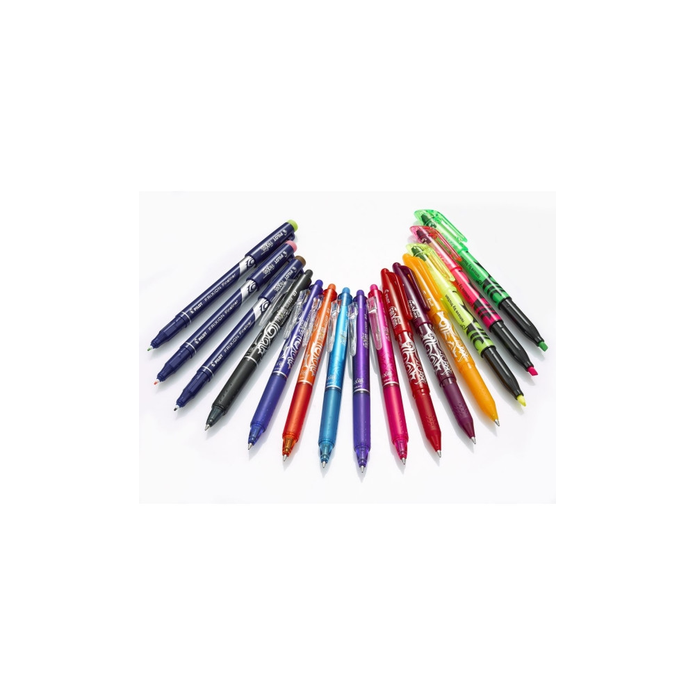 Produktbild för Rollerpenna Pilot FriXion Clicker RT, refillbar, 0,7 mm, blå...