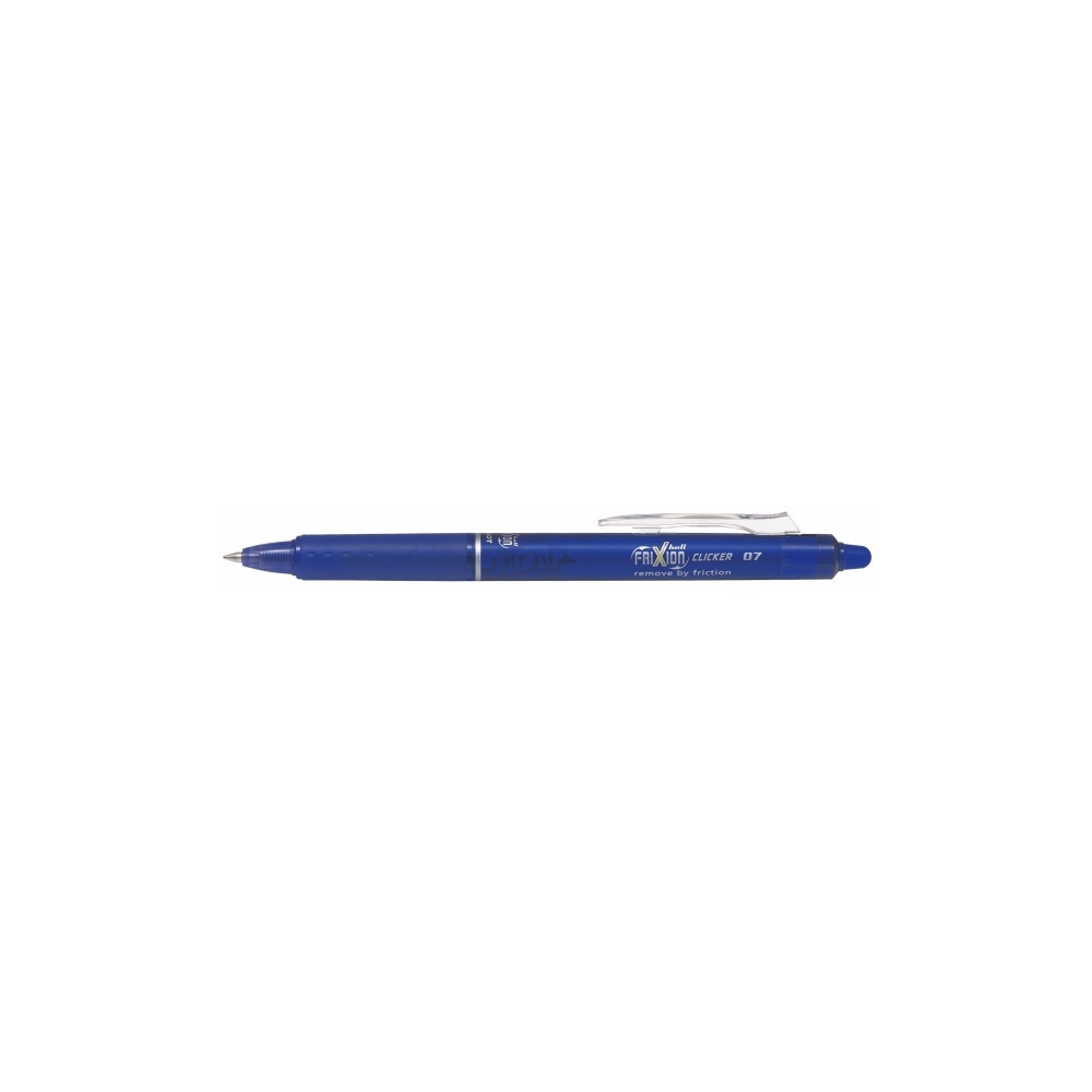 Produktbild för Rollerpenna Pilot FriXion Clicker RT, refillbar, 0,7 mm, blå...