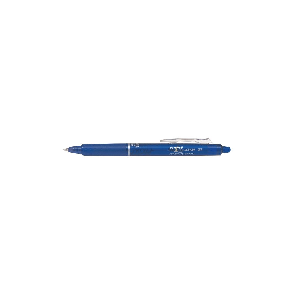 Produktbild för Rollerpenna Pilot FriXion Clicker RT, refillbar, 0,7 mm, blå...