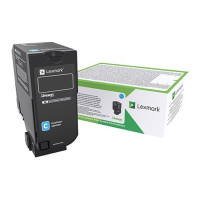 Produktbild för Lexmark - Lång livslängd - cyan - original - tonerkassett - LCCP, Lexmark Corporate