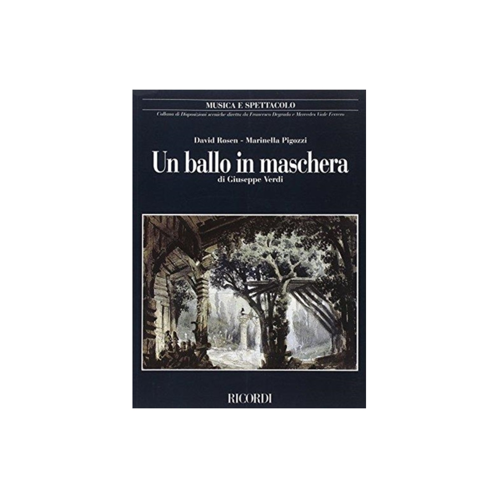 Produktbild för UN BALLO IN MASCHERA DI GIUSEPPE VERDI (häftad, eng)