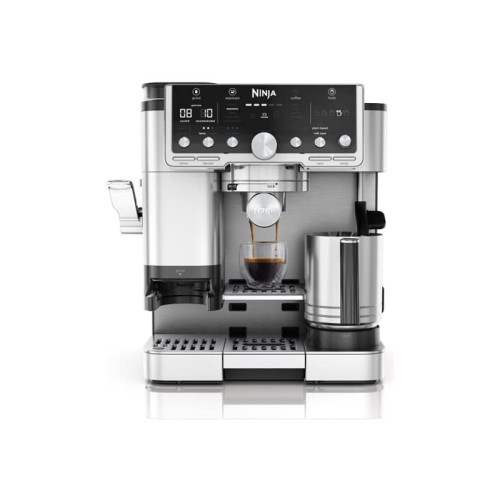 Ninja Luxe Café Pro ES701EU - kaffemaskin med mjölkskummare - silver - Kaffebryggare
