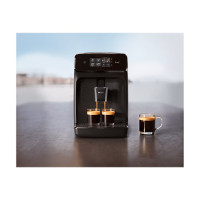 Produktbild för Philips Series 1200 EP1200 - automatisk kaffekokare - 15 bar - mattsvart