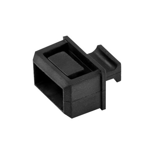 StarTech.com StarTech.com 10 Pack SFP Dust Cover for Open SFP/SFP+ Slot, SFP Plug, Fiber Optic Dust Caps, SFP Port Anti-Dust Cover, Network Switch Port Protector, Durable TPE Material with Pull Tab - SFP Port Dust Covers (SFPCAP10) - dammskydd