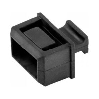 Produktbild för StarTech.com 10 Pack SFP Dust Cover for Open SFP/SFP+ Slot, SFP Plug, Fiber Optic Dust Caps, SFP Port Anti-Dust Cover, Network Switch Port Protector, Durable TPE Material with Pull Tab - SFP Port Dust Covers (SFPCAP10) - dammskydd