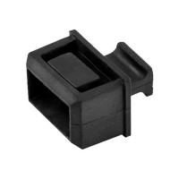 Produktbild för StarTech.com 10 Pack SFP Dust Cover for Open SFP/SFP+ Slot, SFP Plug, Fiber Optic Dust Caps, SFP Port Anti-Dust Cover, Network Switch Port Protector, Durable TPE Material with Pull Tab - SFP Port Dust Covers (SFPCAP10) - dammskydd