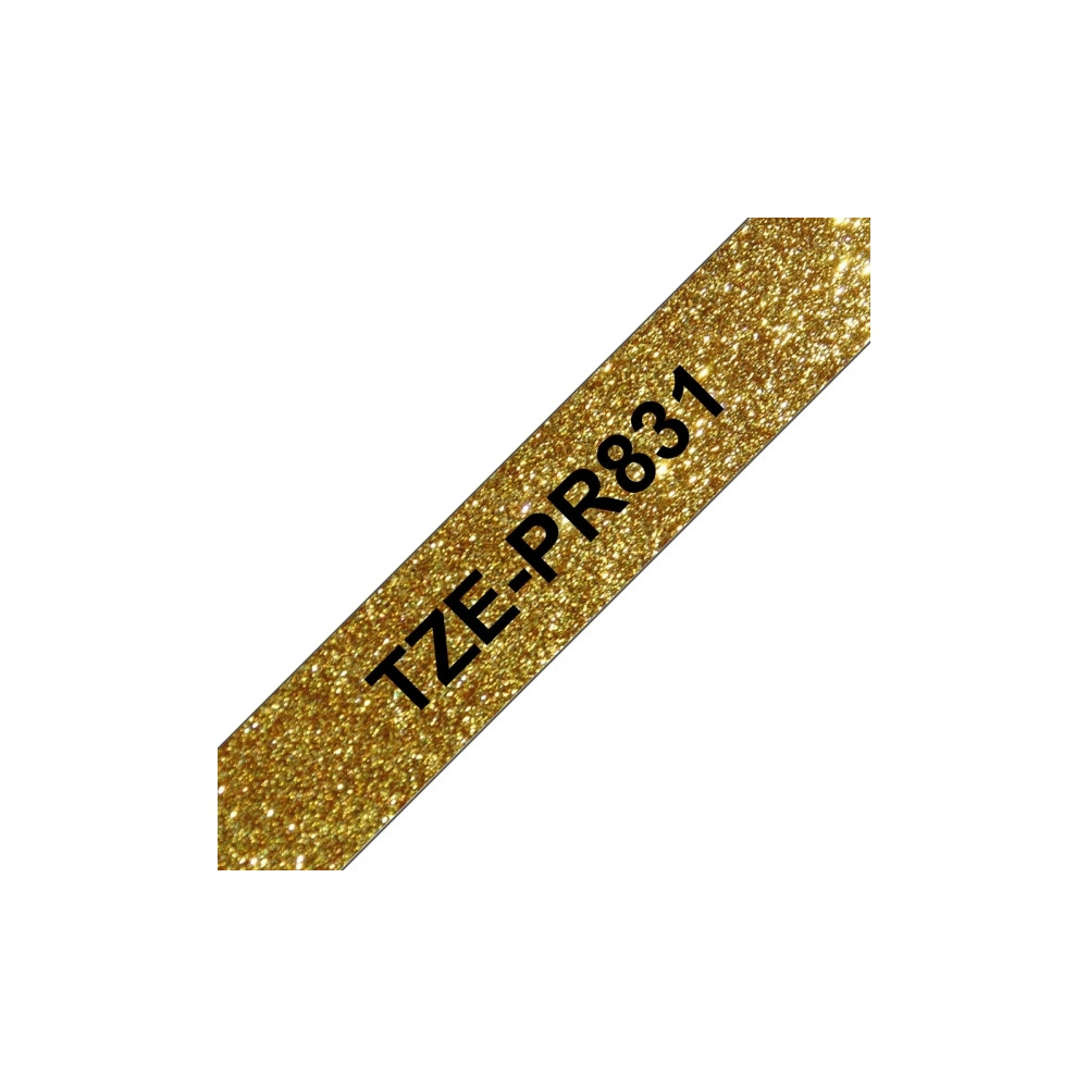 Produktbild för Brother TZe-PR831 - bandlaminat - 1 kassett(er) - Rulle (1,2 cm x 8 m)