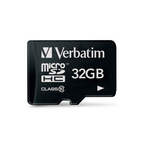 VERBATIM Verbatim - flash-minneskort - 32 GB - microSDHC