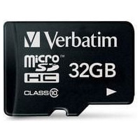 Produktbild för Verbatim - flash-minneskort - 32 GB - microSDHC