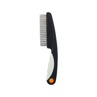 Produktbild för TRIXIE Flea and Dust Comb, Katt, Kam, Svart, Blå, 150 mm, 1...