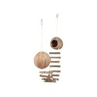 Produktbild för TRIXIE 62103, Hus, Mus, Hamster, Vit, 1 styck, 130 mm, 130 m...