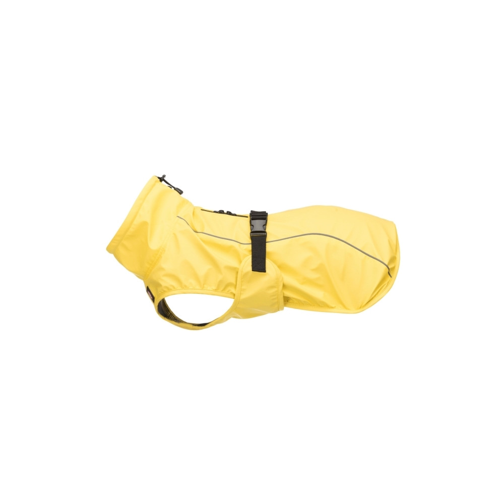 Produktbild för TRIXIE Vimy Raincoat, Hund, Jacka, S, Gul, Polyester, Polyur...