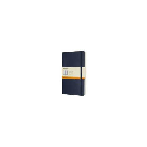 Moleskine Moleskine Classic Notebook Large, linjeret, soft cover Sapph...