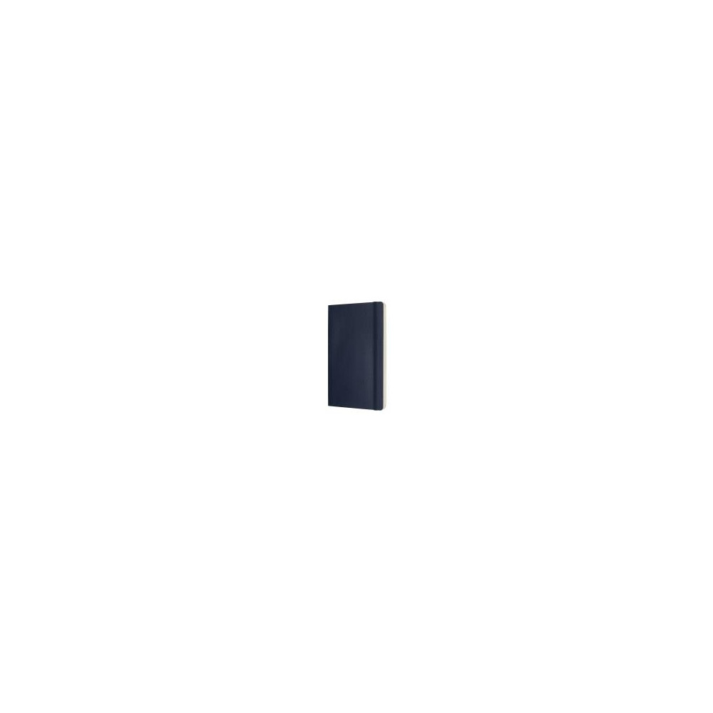 Produktbild för Moleskine Classic Notebook Large, linjeret, soft cover Sapph...